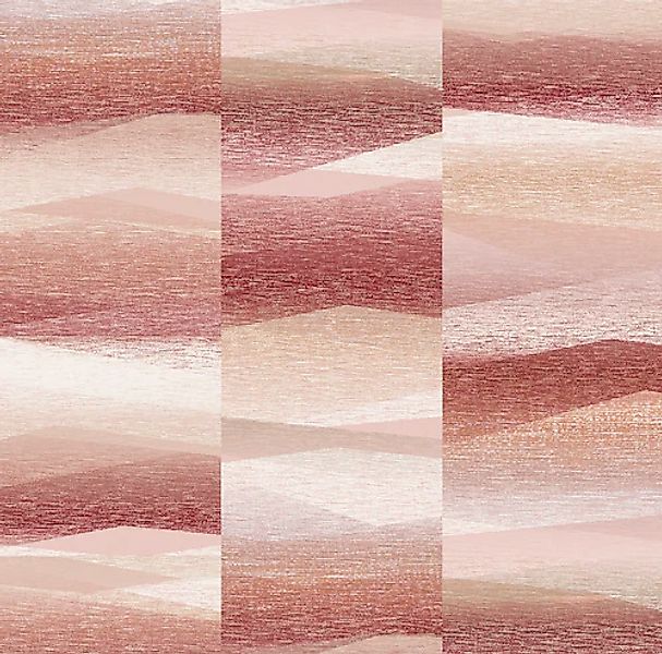 Schöner Wohnen Vliestapete New Delight Grafisch Rot-Beige FSC® günstig online kaufen