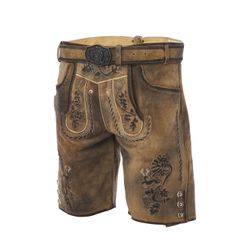 Trachtenkult Trachtenlederhose Kurze Lederhose Leopold günstig online kaufen