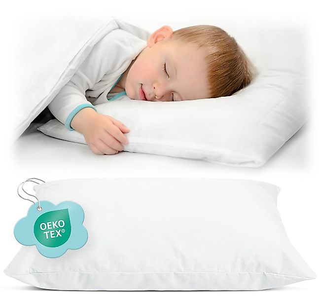 CALMONT Kopfkissen CALMONT - Kinderkopfkissen mit Baumwollbezug 40x60cm, Se günstig online kaufen