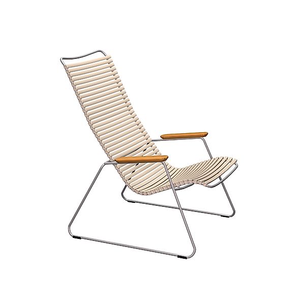 Outdoor Lounge Stuhl Click  Beige günstig online kaufen