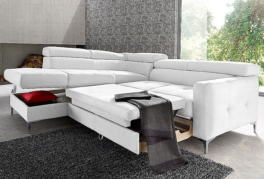 COTTA Polstergarnitur "Sammy L-Form", (Set), Set bestehend aus: Ecksofa mit günstig online kaufen