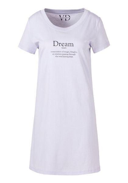 Vivance Dreams Nachthemd mit Statementdruck günstig online kaufen