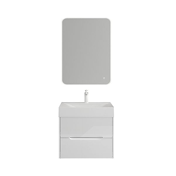 doporro Badmöbel-Set Badschrank Yoga Waschbeckenunterschrank Wandmontage günstig online kaufen