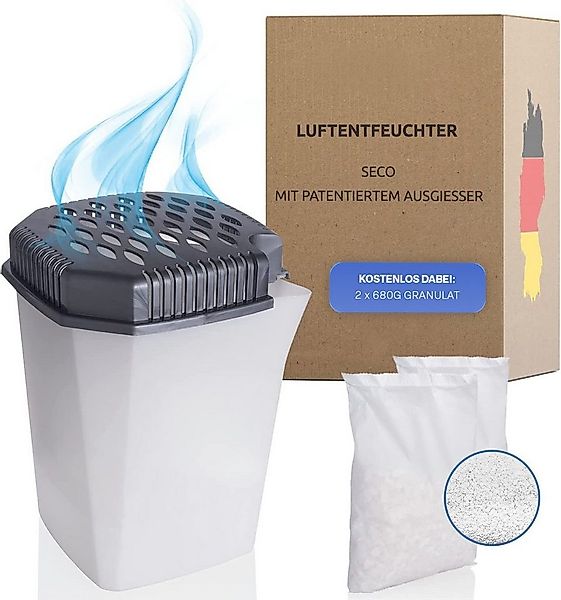 Bestlivings Granulat-Luftentfeuchter mit Ausgießer inkl. 2x 680 g Nachfüllp günstig online kaufen