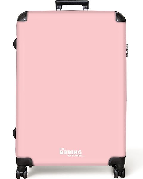 NoBoringSuitcases.com© Hartschalen-Trolley Rosa - Einfarbig - günstig online kaufen