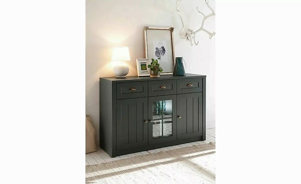 Wohnwand  Verde ¦ grün ¦ Maße (cm): B: 270 H: 198 Kommoden & Sideboards > W günstig online kaufen