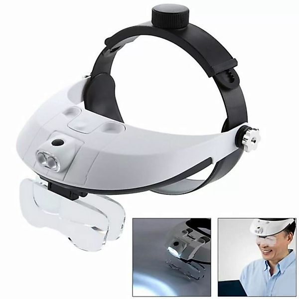 yozhiqu Kopfbandlupe Leselupe für ältere Menschen , 5fache Vergrößerung ein günstig online kaufen