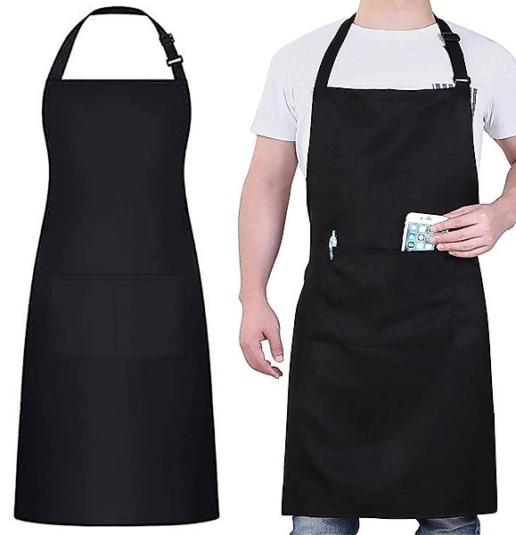 RWEUOQ Kochschürze 2 Stück Köche Schürze, günstig online kaufen
