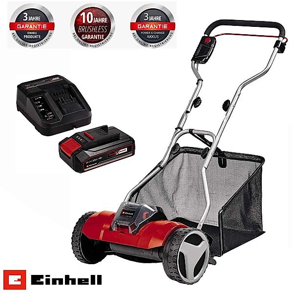 Einhell Spindelmäher Spindel Rasenmäher GE-HM 18/38 günstig online kaufen