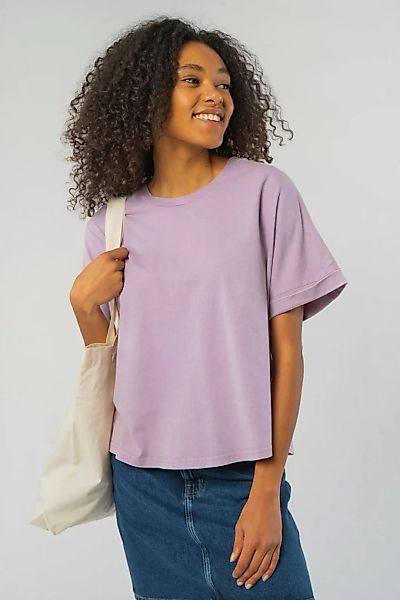 Relaxed Vintage T-Shirt aus Bio Baumwolle günstig online kaufen