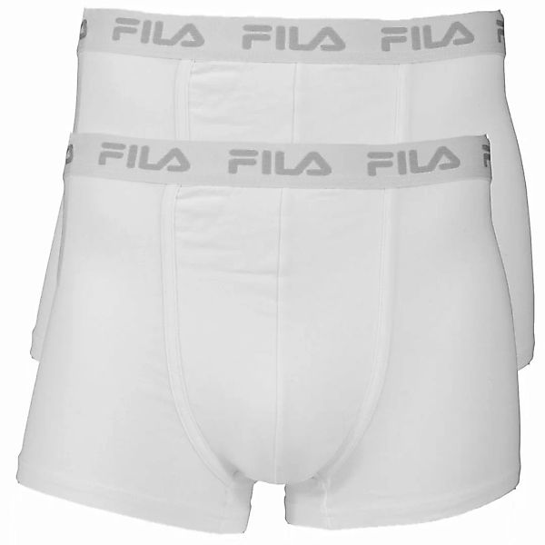 FILA Herren Boxer Shorts 2er Pack - Logobund, Urban, Cotton Stretch, einfar günstig online kaufen