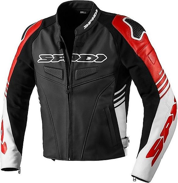 SpiDi Motorradjacke Track Warrior Motorrad Lederjacke protektoren günstig online kaufen