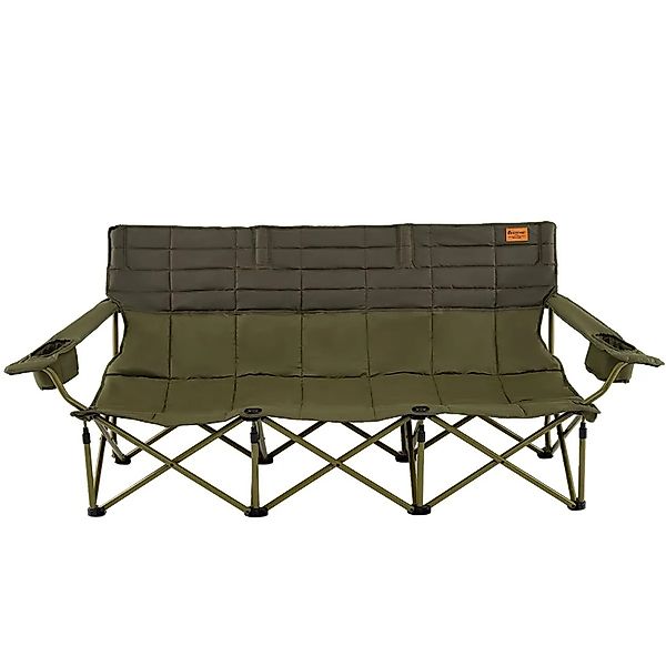 Costway Campingstuhl für 3 Personen mit Verstellbaren Armlehnen 408 kg günstig online kaufen