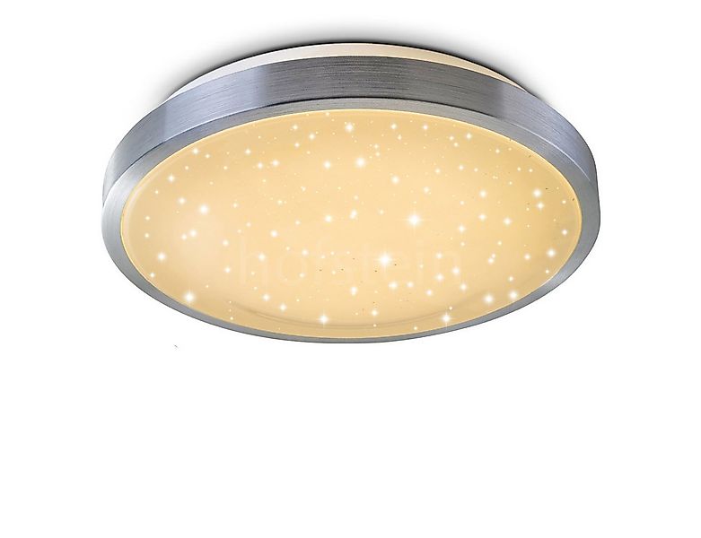 hofstein Deckenleuchte »Conetta« Bad-Lampe aus gebürstetem Aluminium, 3000 günstig online kaufen