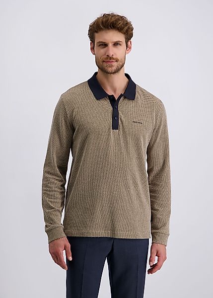 Pierre Cardin Langarmshirt (1-tlg) mit Strukturmuster günstig online kaufen