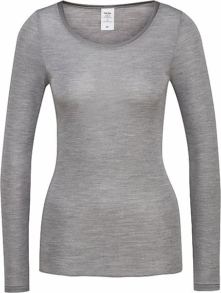 CALIDA Langarmshirt "True Confidence" Rundhals, Feinripp, atmungsaktiv, Wel günstig online kaufen