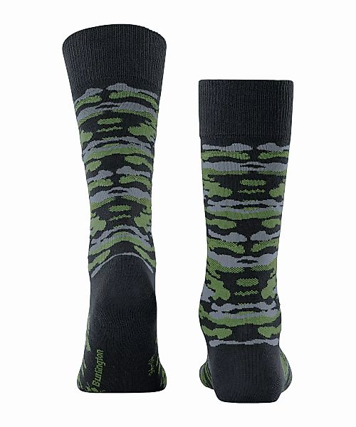 Burlington Camouflage Herren Socken, 40-46, Schwarz, AnderesMuster, Baumwol günstig online kaufen