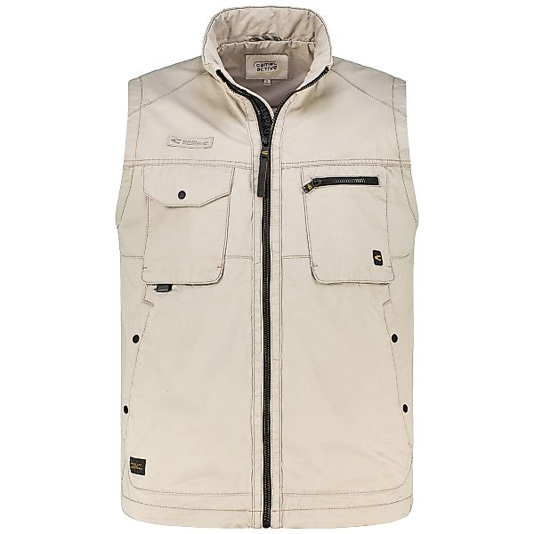 camel active Outdoor-Weste Farbe beige Größe: 6XL günstig online kaufen