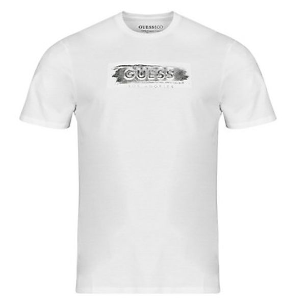 Guess  T-Shirt SS BSC METALLIC DEBOSS LOGO TE günstig online kaufen