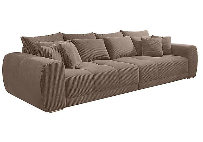 luma-home Big-Sofa 15174, XXL-Couch 306x134 cm mit Federkernpolsterung, vie günstig online kaufen