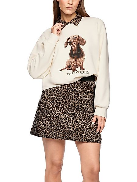 Marc Cain Sweatshirt Doggy Dogs Premium Damenmode Mit Hundeprint, Rundhals günstig online kaufen
