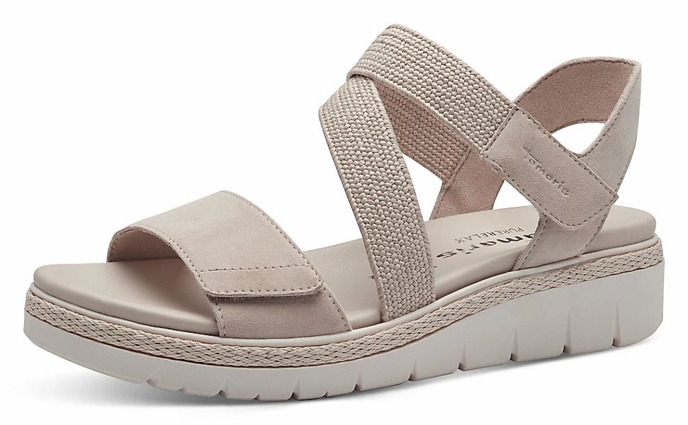 Tamaris Keilsandalette, Sommerschuh, Sandale, Plateauabsatz, mit günstig online kaufen
