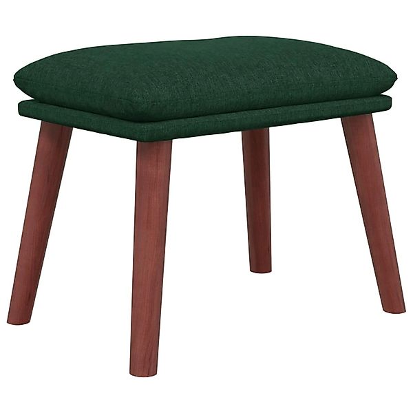 vidaXL Fußhocker Dunkelgrün 45x29,5x39 cm Stoff Modell 1 günstig online kaufen