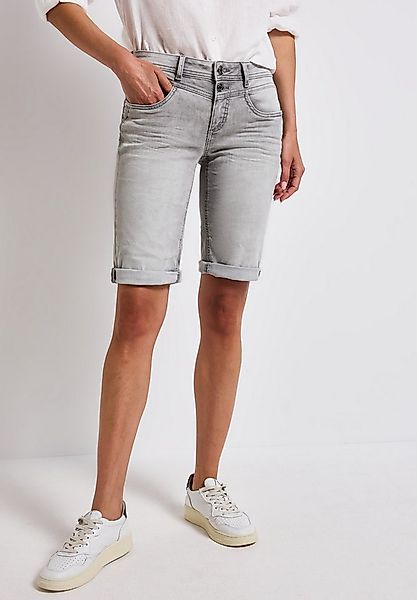 STREET ONE Bermudas Style Jane Sommerhose Jeans mit Slim Legs und Stretch günstig online kaufen