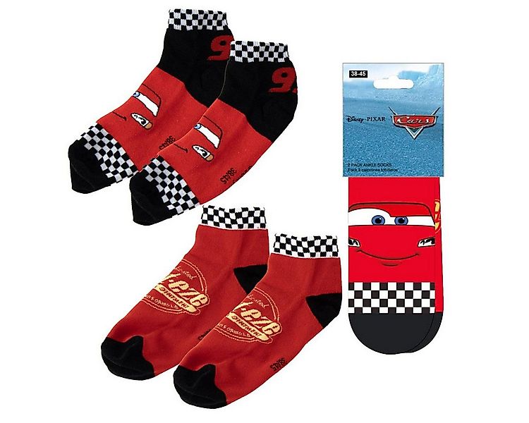Disney Cars Kurzsocken Socken 2 Paar 38 bis 45 (Onesize) günstig online kaufen