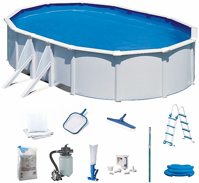 KONIFERA Ovalpool "WAVE 4" Tiefe 1,32 m, in versch. Größen erhältlich günstig online kaufen