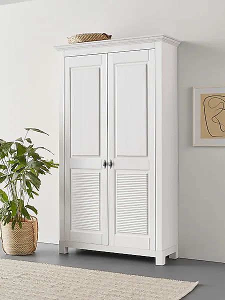 Home affaire Schuhschrank "Rauna" aus massiver Kiefer, viel Stauraum günstig online kaufen