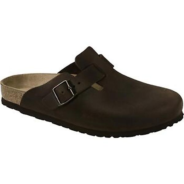 Birkenstock Birkenstock Boston braun Fettleder Clog günstig online kaufen
