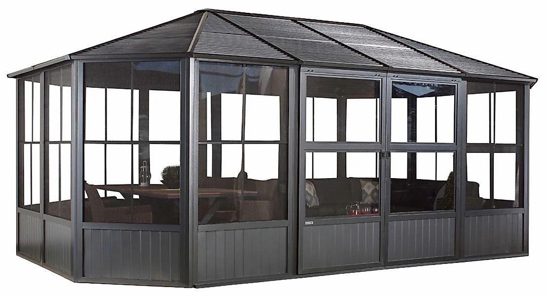 Sojag Pavillon "Charleston 12x18" Wintergarten, BxT: 594x384 cm günstig online kaufen