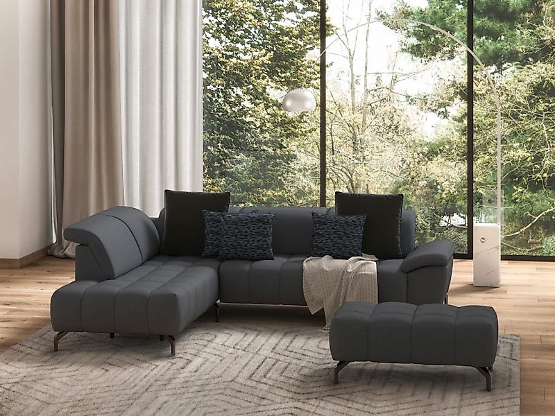 sit&more Ecksofa »Cool L-Form«, wahlweise mit Kopfteilverstellung und Vorzi günstig online kaufen