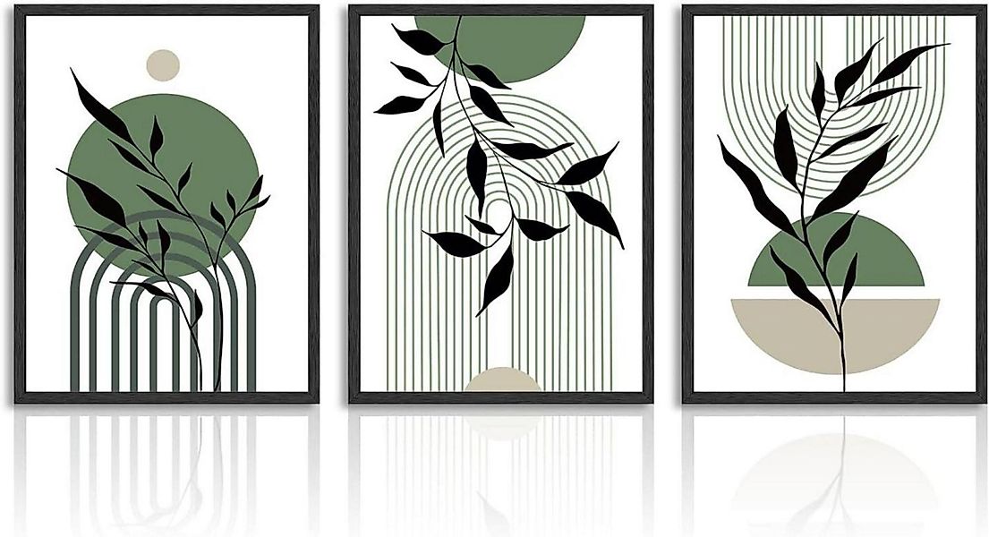 LuxusKollektion Leinwandbild Boho Leinwand Poster Set günstig online kaufen