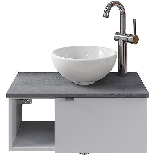 Pelipal Einzelwaschtisch Serie 6915 61 cm Weiß mit Softclose günstig online kaufen