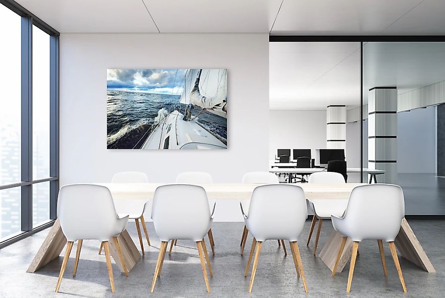 queence Leinwandbild "Freiheit" Boote & Schiffe 1 Stk. tlg. mit sehr guten günstig online kaufen