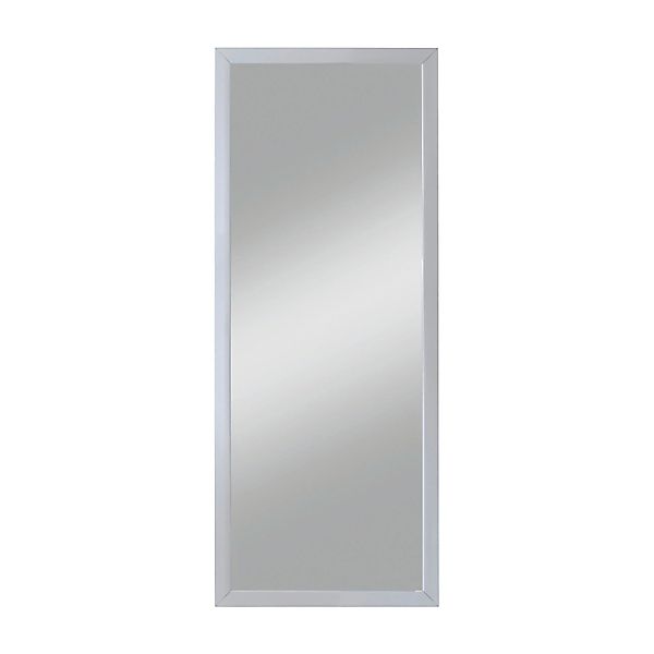 Kristall-Form Rahmenspiegel Beach III 40 cm x 100 cm Silber günstig online kaufen