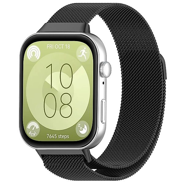 Wigento Smartwatch-Armband Milanese Metal Smart Watch günstig online kaufen