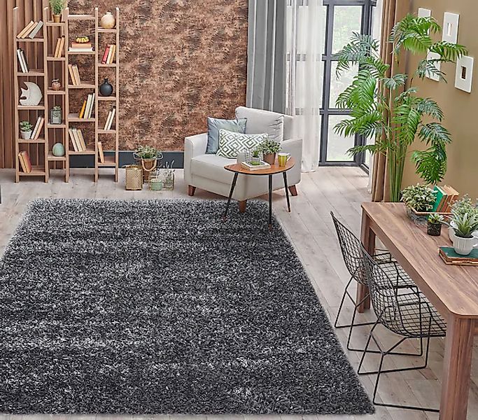 my home Hochflor-Teppich »Senara«, rechteckig, 50 mm Höhe, Läufer, weich, S günstig online kaufen