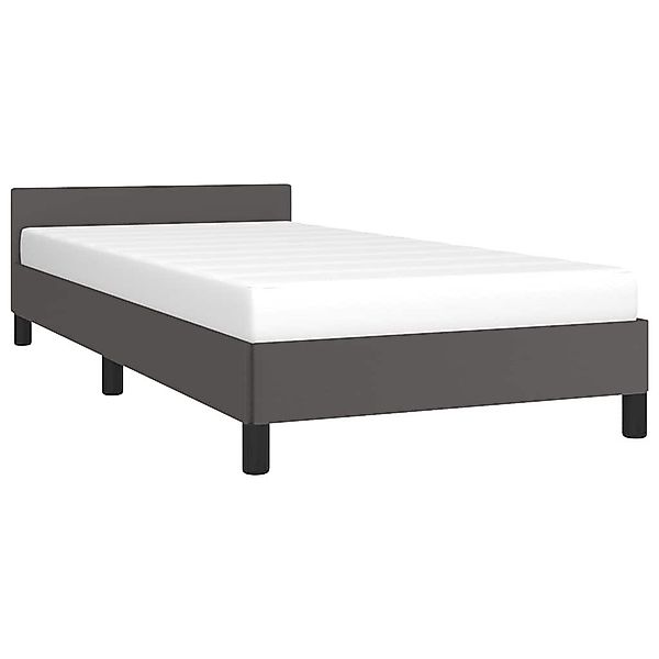 vidaXL Bett Bettgestell mit Kopfteil ohne günstig online kaufen