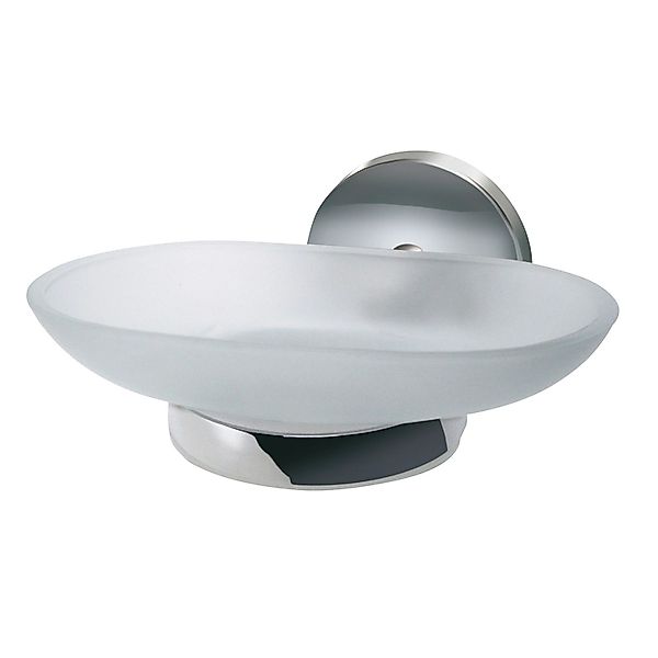 FACKELMANN Seifenschale Ablageschale VISION, Seifenschale mit verchromtem H günstig online kaufen