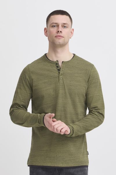 Blend Langarmshirt BHJEFF Casual Grandad Longsleeve günstig online kaufen