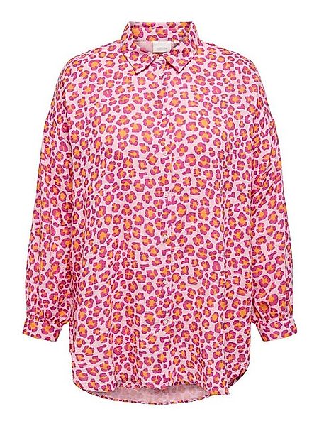 ONLY CARMAKOMA Blusenshirt Trendige Design mit Leo Blumen Print, Langarm CA günstig online kaufen