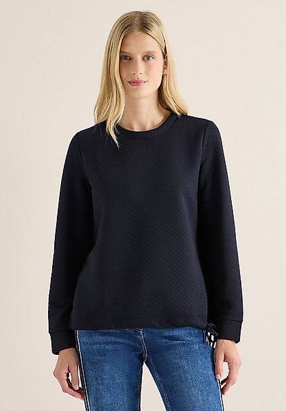 CECIL Sweatshirt mit Tunnelzug am Saum günstig online kaufen