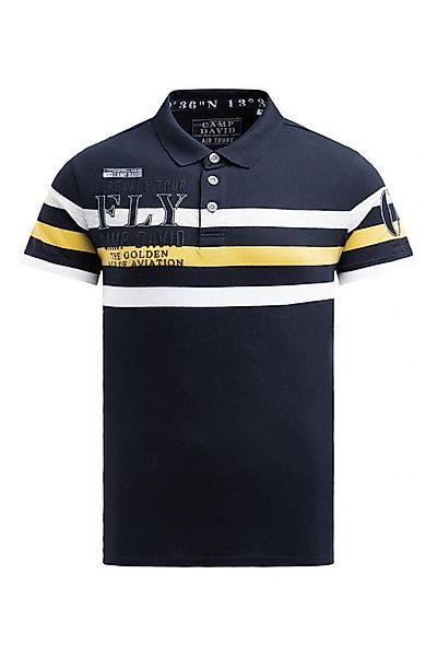 CAMP DAVID Poloshirt mit Streifen-Design und günstig online kaufen