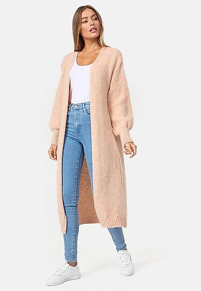 Decay Strickjacke 1003 Braun-One Size (1-tlg) Unifarbe günstig online kaufen