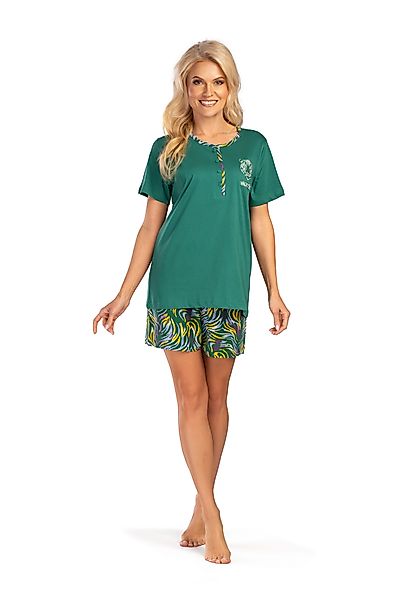 Consult-Tex Shorty Damen Kurzarm Shorty Pyjama günstig online kaufen