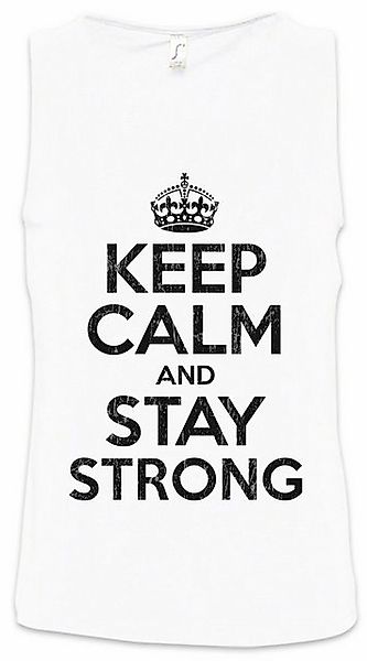 Urban Backwoods Tanktop Keep Calm And Stay Strong Ärmelloses T-Shirt Pump B günstig online kaufen