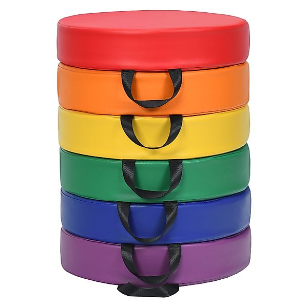 COSTWAY Bodenkissen 6er Set Kinder Sitzkissen, günstig online kaufen